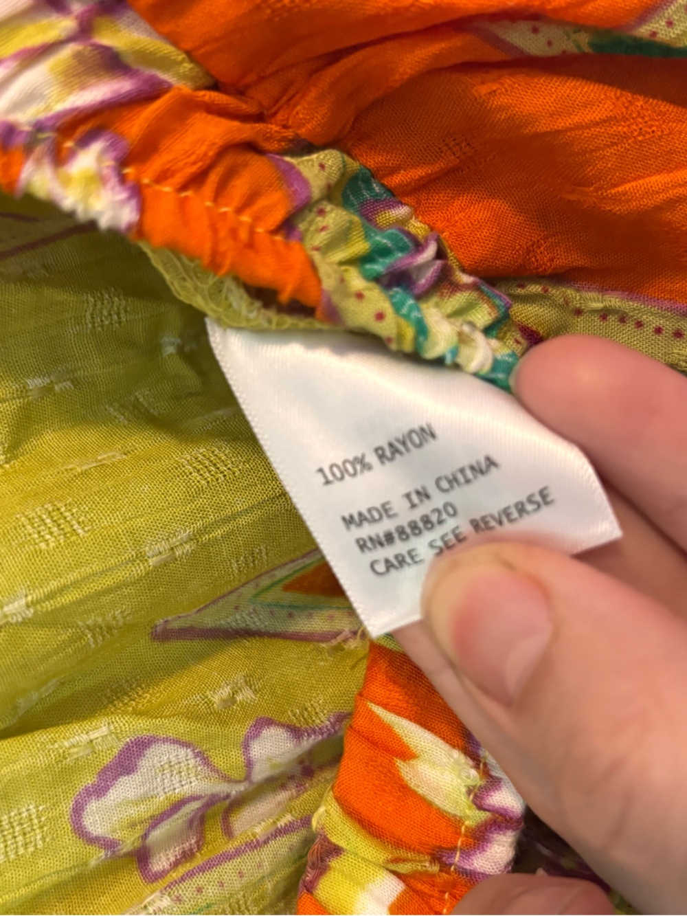 Haute Hippie Orange & Yellow Palazzo Pants XL - Picture 6 of 7